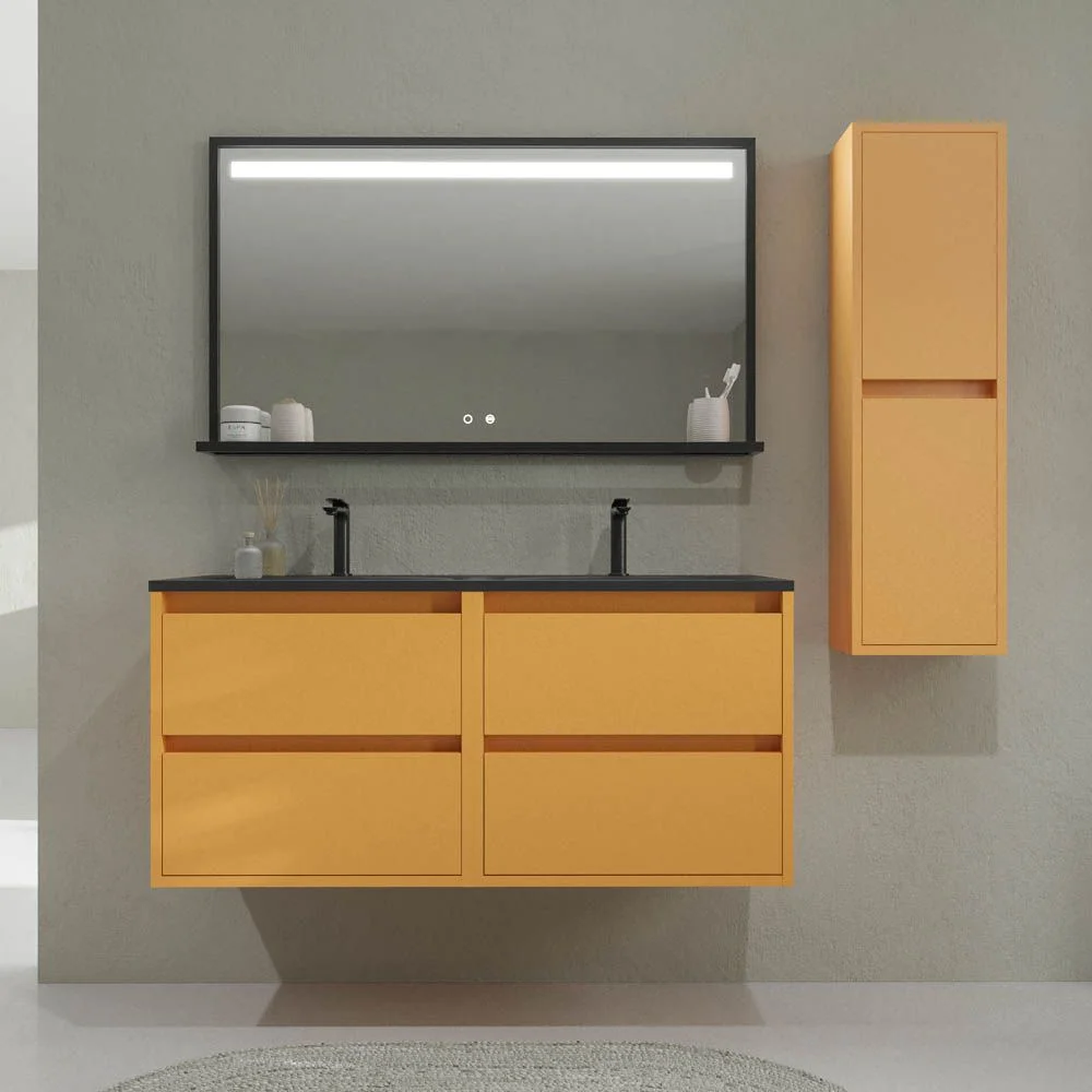 Varobath-mueble-de-bano-suspendido-SMILE-4-cajones-AMARILLO-PASTEL2