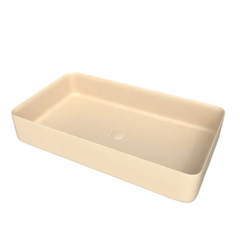 Aufsatzwaschbecken FOGO Solid Surface Cream