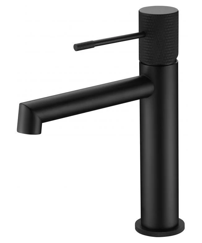 Line Waschtischarmatur schwarz matt [ VAROBATH ]