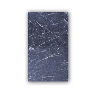 Duschwanne aus Harz mit Schieferstruktur. Grauer Emperador-Marmor-Effekt und andere Oberflächen – modernes STONE 3D rutschfest