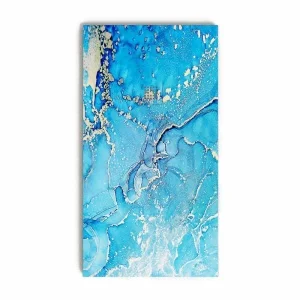 Duschwanne aus Harz mit Schieferstruktur. Blue Forest Marmoreffekt und andere Oberflächen – moderne STONE 3D rutschfest
