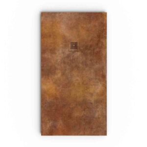 Duschwanne mit Cemento-Cupra-Effekt und anderen Farben – rutschfest STONE 3D modern
