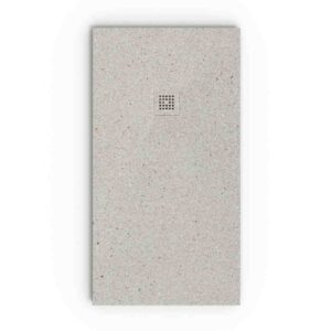 Plato de ducha efecto Terrazo PLAIN y otros colores – antideslizante STONE 3D moderno