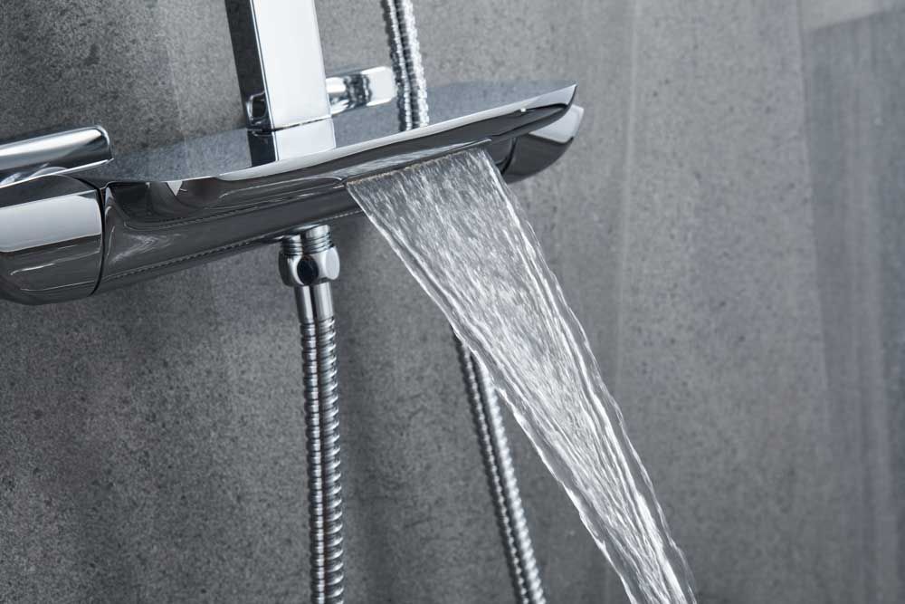 Einhebel-Badewannenset JOY Chrom