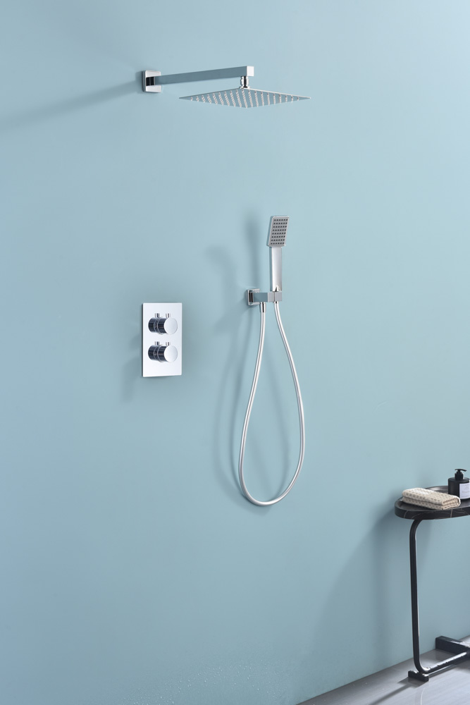 Unterputz-Thermostat-Duschset ETERNITY Chrom