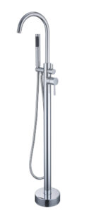 Badewannenarmatur für freistehende Badewanne ALPHA Chrom