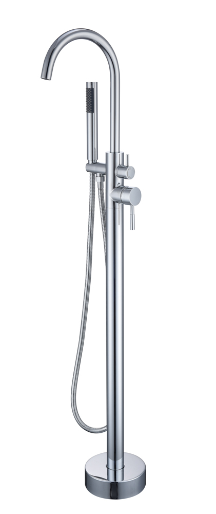 Badewannenarmatur für freistehende Badewanne ALPHA Chrom