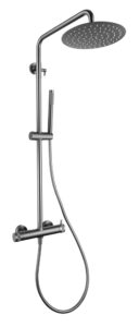 Einhebel-Duschset DIAMOND Mattgrau