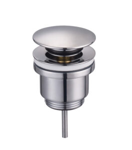 Ablaufventil Click-Clack (Pop-up) Pilzform Chrom