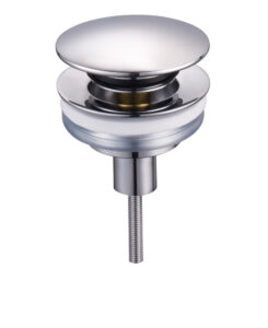 Click-Clack-Ventil Oberteil Pilz Chrom